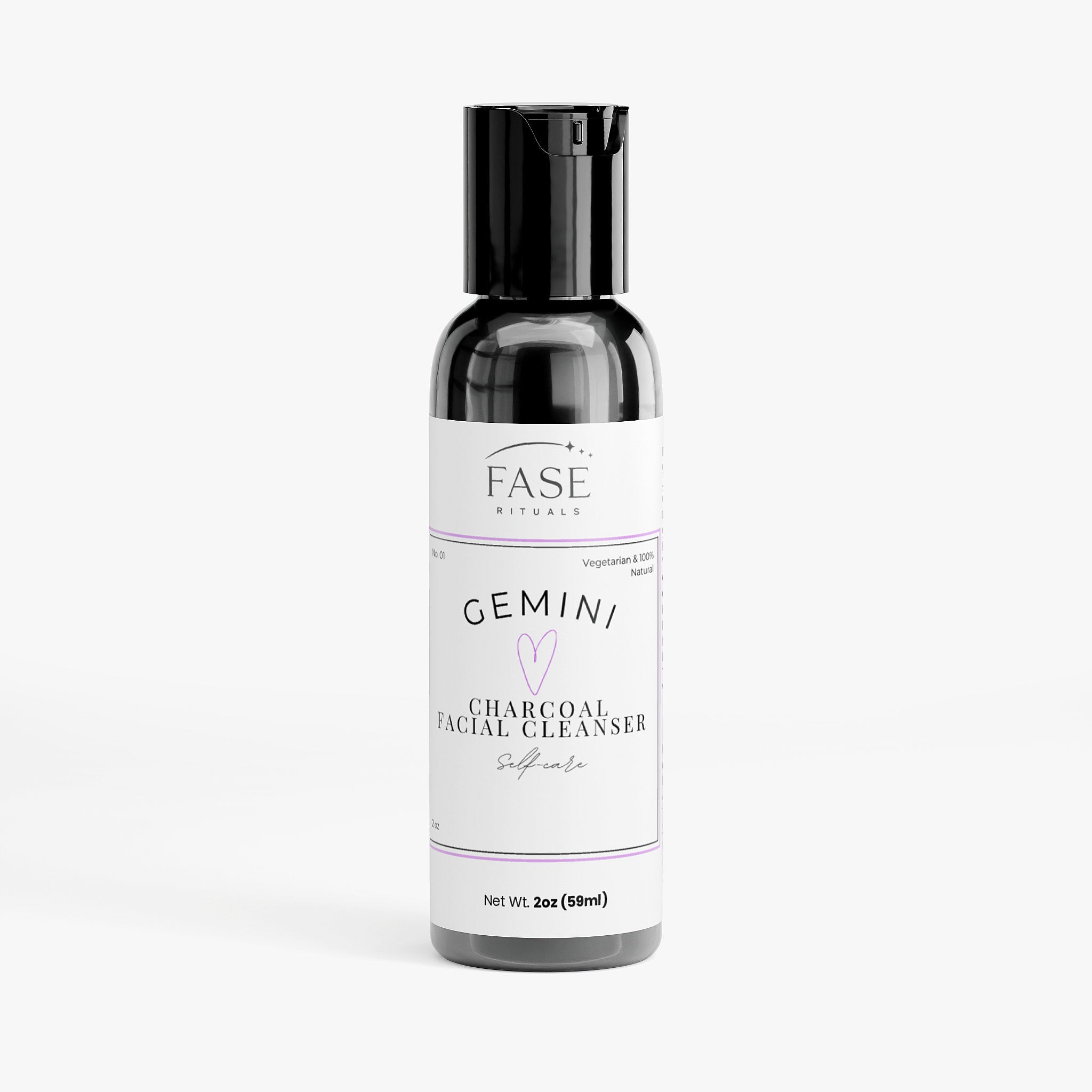 Charcoal Facial Cleanser - GEMINI