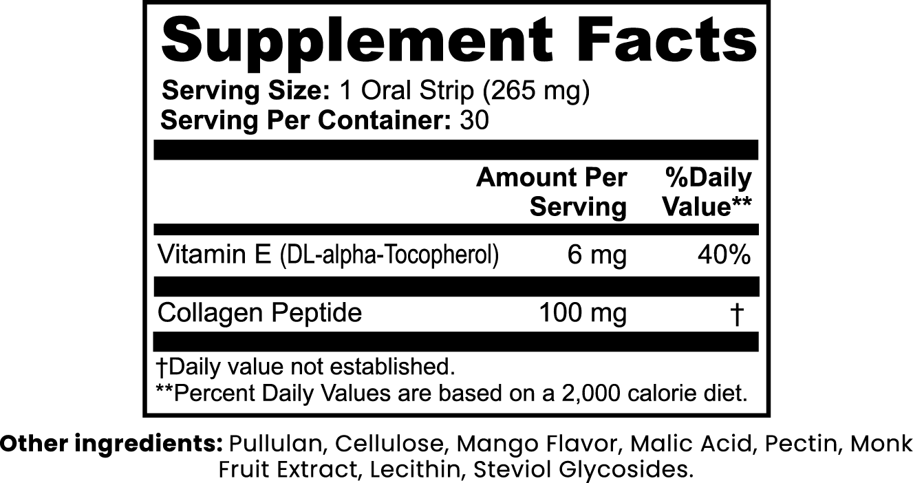 Beauty + Collagen Strips - CANCER