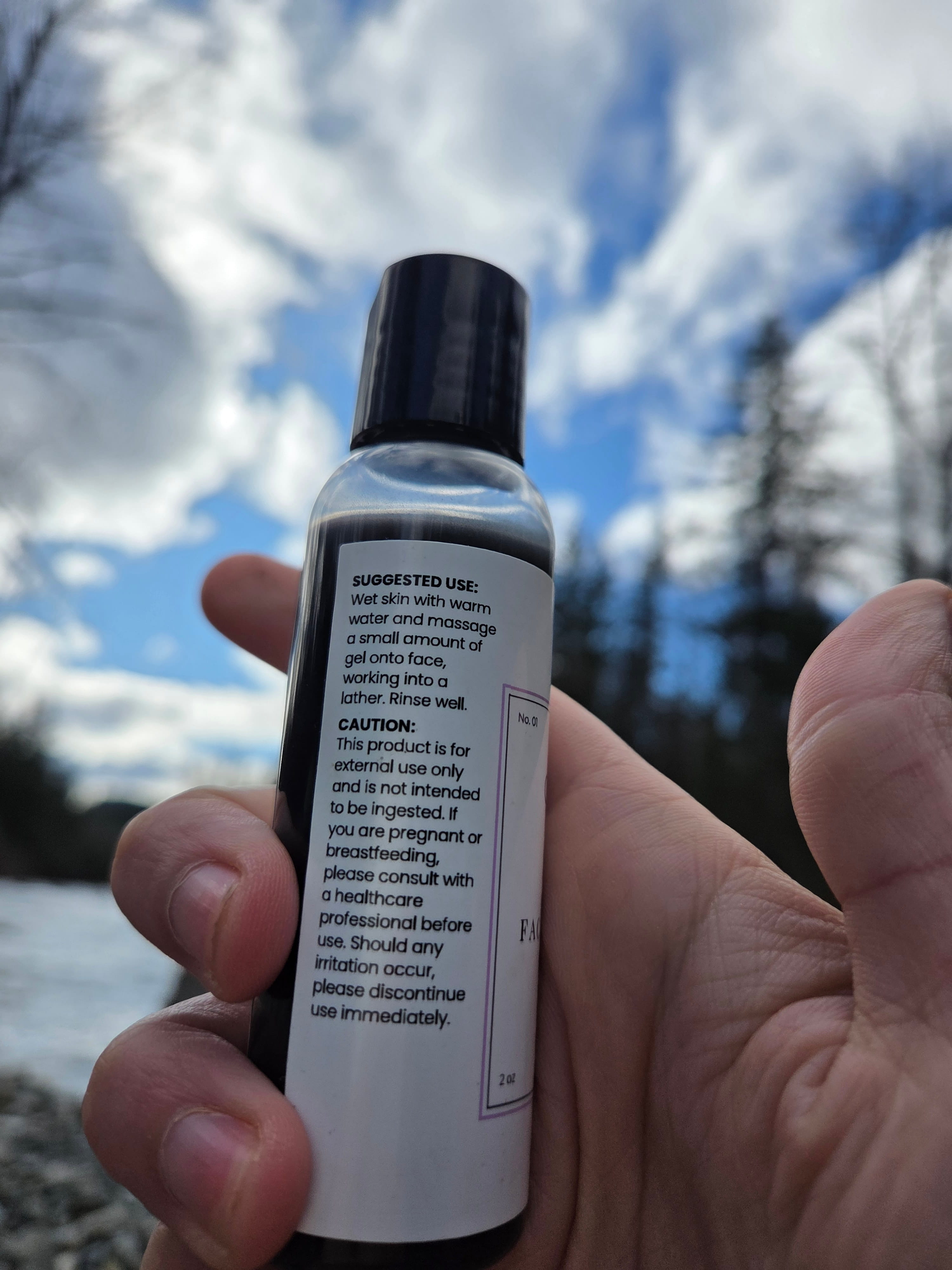 Charcoal Facial Cleanser - GEMINI